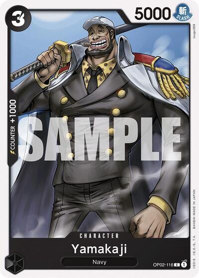Yamakaji - OP02-116 - Common - BLACK Smoker
