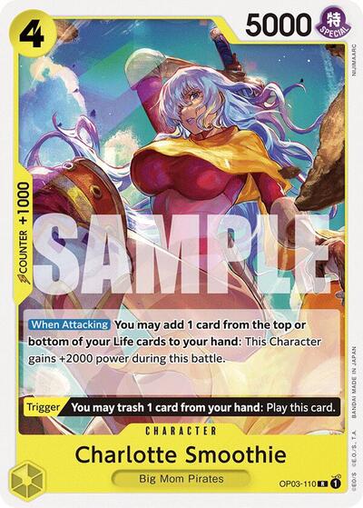 Charlotte Smoothie - OP03-110 - Rare - YELLOW Charlotte Katakuri