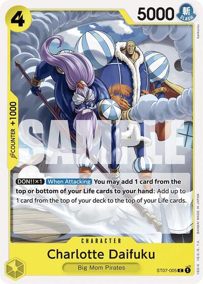Charlotte Daifuku - ST07-005 - Common - YELLOW Charlotte Katakuri