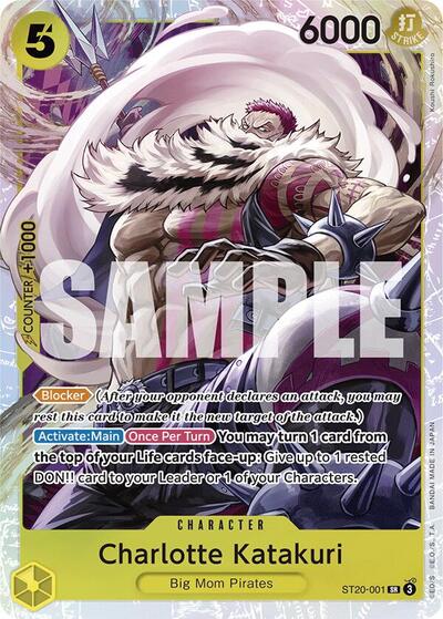 Charlotte Katakuri - ST20-001 - Super Rare - YELLOW Charlotte Katakuri