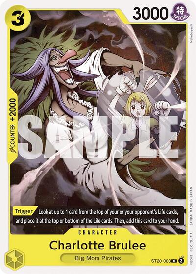 Charlotte Brulee - ST20-003 - Common - YELLOW Charlotte Katakuri