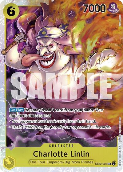 Charlotte Linlin - ST20-005 - Super Rare - ST-20: Starter Deck 20 YELLOW Charlotte Katakuri