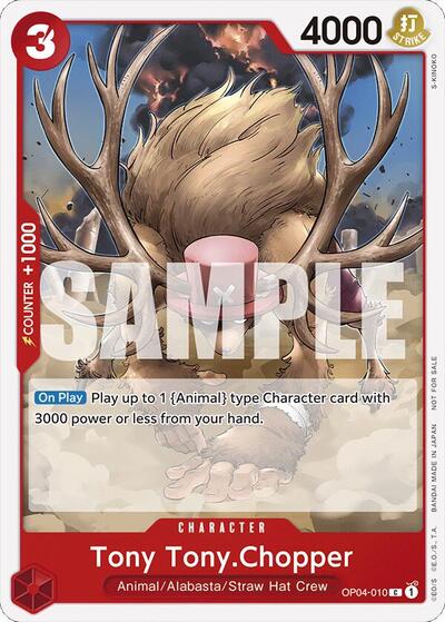 Tony Tony.Chopper (Tournament Pack 2024 Oct.-Dec.) - OP04-010 - Common - One Piece Promotion Cards