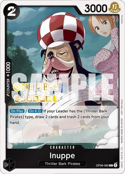 Inuppe (Judge Pack Vol. 4) - OP06-082 - Common - One Piece Promotion Cards