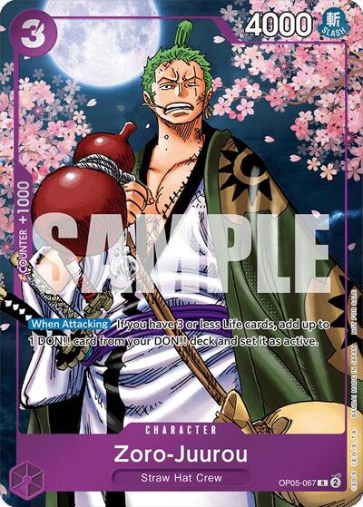 Zoro-Juurou (Event Pack Vol. 5) - OP05-067 - Rare - One Piece Promotion Cards