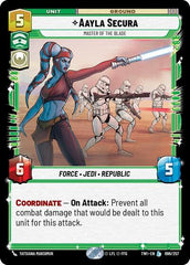 Aayla Secura - Master of the Blade - 096/257 - Legendary - Twilight of the Republic