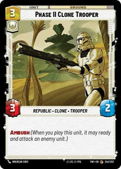 Phase II Clone Trooper - 242/257 - Common - Twilight of the Republic