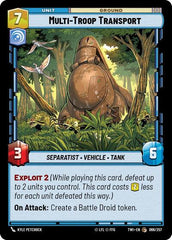 Multi-Troop Transport - 066/257 - Common - Twilight of the Republic