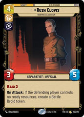 Rush Clovis - Banking Clan Scion - 183/257 - Rare - Twilight of the Republic