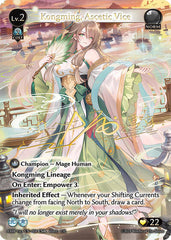 Kongming, Ascetic Vice - 008 - Collector Super Rare - Mortal Ambition