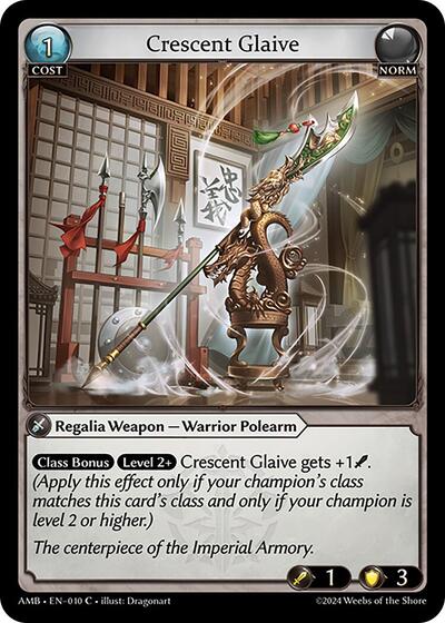 Crescent Glaive - 010 - Common - Mortal Ambition