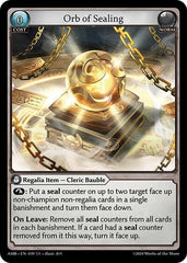 Orb of Sealing - 019 - Super Rare - Mortal Ambition