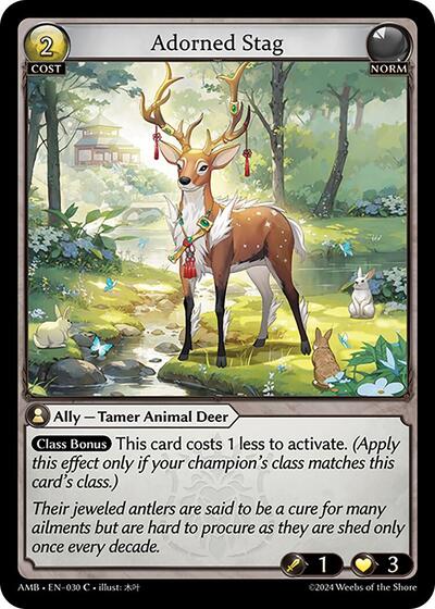 Adorned Stag - 030 - Common - Mortal Ambition