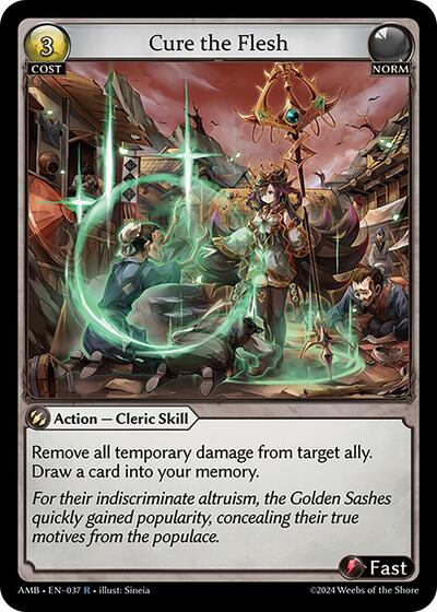 Cure the Flesh - 037 - Rare - Mortal Ambition