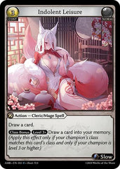 Indolent Leisure - 051 - Rare - Mortal Ambition