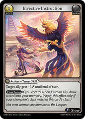 Invective Instruction - 054 - Uncommon - Mortal Ambition