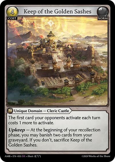 Keep of the Golden Sashes - 055 - Super Rare - Mortal Ambition