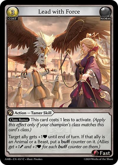 Lead with Force - 057 - Common - Mortal Ambition