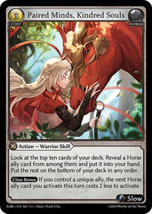 Paired Minds, Kindred Souls - 067 - Super Rare - Mortal Ambition