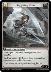 Staggering Strike - 082 - Rare - Mortal Ambition
