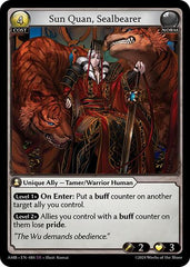 Sun Quan, Sealbearer - 084 - Super Rare - Mortal Ambition