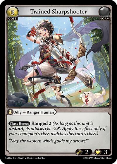 Trained Sharpshooter - 086 - Common - Mortal Ambition