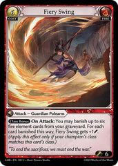 Fiery Swing - 100 - Uncommon - Mortal Ambition