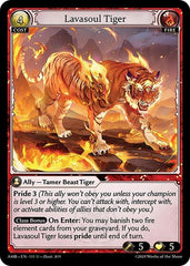 Lavasoul Tiger - 111 - Uncommon - Mortal Ambition
