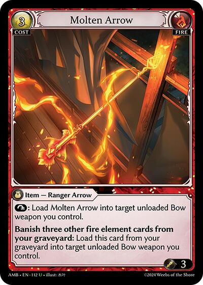 Molten Arrow - 112 - Uncommon - Mortal Ambition