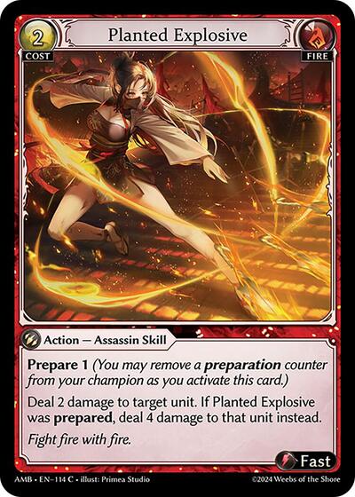 Planted Explosive - 114 - Common - Mortal Ambition