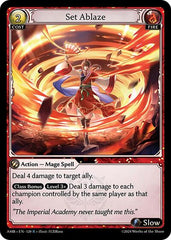 Set Ablaze - 120 - Rare - Mortal Ambition