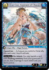 Cao Cao, Aspirant of Chaos - 129 - Super Rare - Mortal Ambition