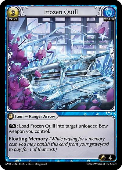 Frozen Quill - 134 - Common - Mortal Ambition