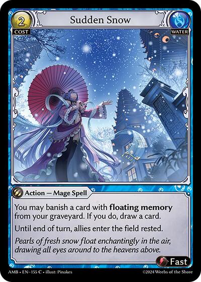 Sudden Snow - 155 - Common - Mortal Ambition
