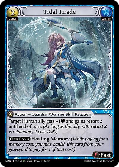 Tidal Tirade - 158 - Uncommon - Mortal Ambition