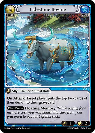 Tidestone Bovine - 159 - Common - Mortal Ambition