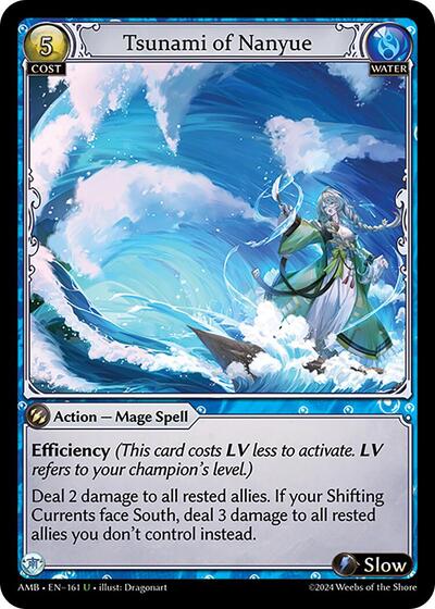 Tsunami of Nanyue - 161 - Uncommon - Mortal Ambition