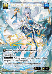 Xia Hou Dun, Gloryseeker - 164 - Collector Super Rare - Mortal Ambition