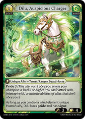 Dilu, Auspicious Charger - 173 - Super Rare - Mortal Ambition