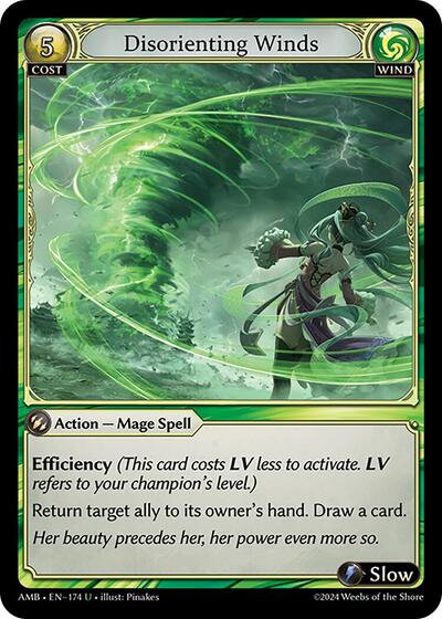Disorienting Winds - 174 - Uncommon - Mortal Ambition