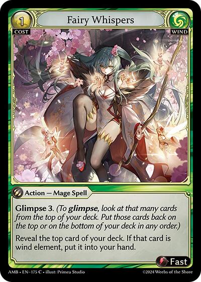 Fairy Whispers - 175 - Common - Mortal Ambition