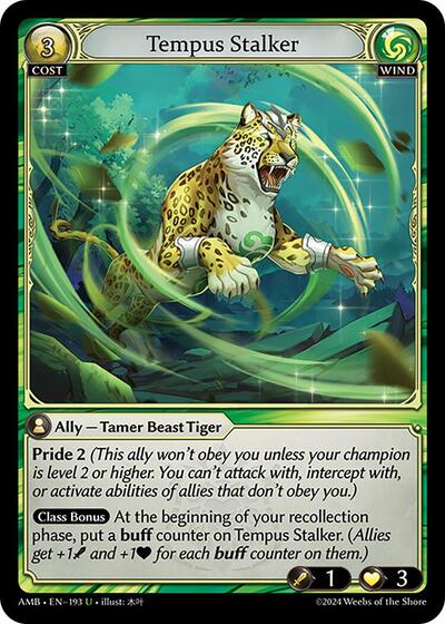 Tempus Stalker - 193 - Uncommon - Mortal Ambition