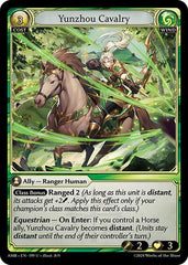 Yunzhou Cavalry - 199 - Uncommon - Mortal Ambition