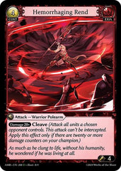 Hemorrhaging Rend - 208 - Uncommon - Mortal Ambition