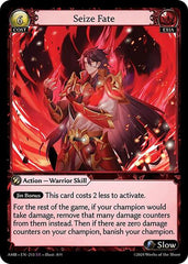 Seize Fate - 213 - Super Rare - Mortal Ambition