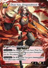 Zhao Yun, Dragonsblood - 214 - Ultra Rare - Mortal Ambition