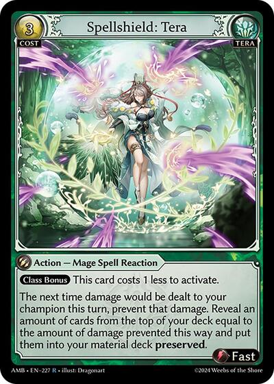 Spellshield: Tera - 227 - Rare - Mortal Ambition
