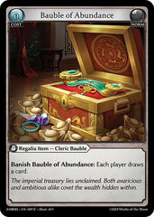 Bauble of Abundance - 009 - Common - Mortal Ambition Starter Decks