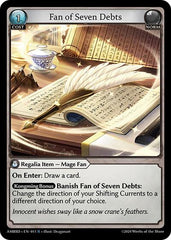 Fan of Seven Debts - 011 - Rare - Mortal Ambition Starter Decks