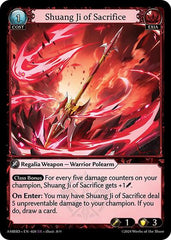 Shuang Ji of Sacrifice - 020 - Super Rare - Mortal Ambition Starter Decks